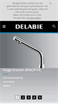 Mobile Screenshot of delabiebenelux.com